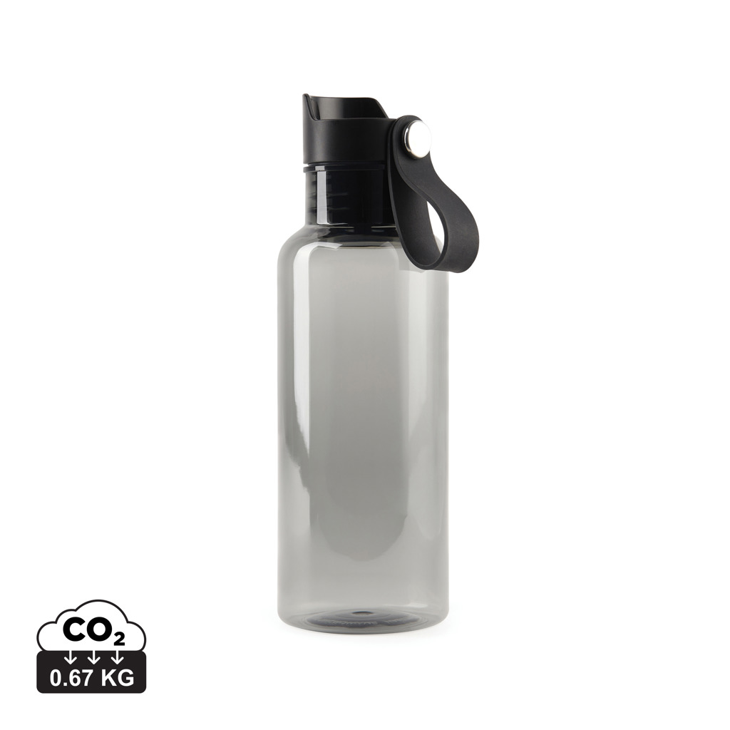 VINGA Balti 600ml Flasche aus RCS recyceltem PET, schwarz