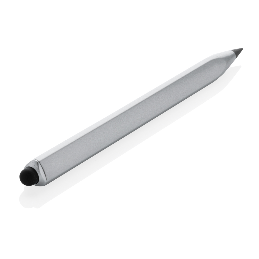 Eon Infinity Multitasking Stift aus RCS recycelt. Aluminium, silber