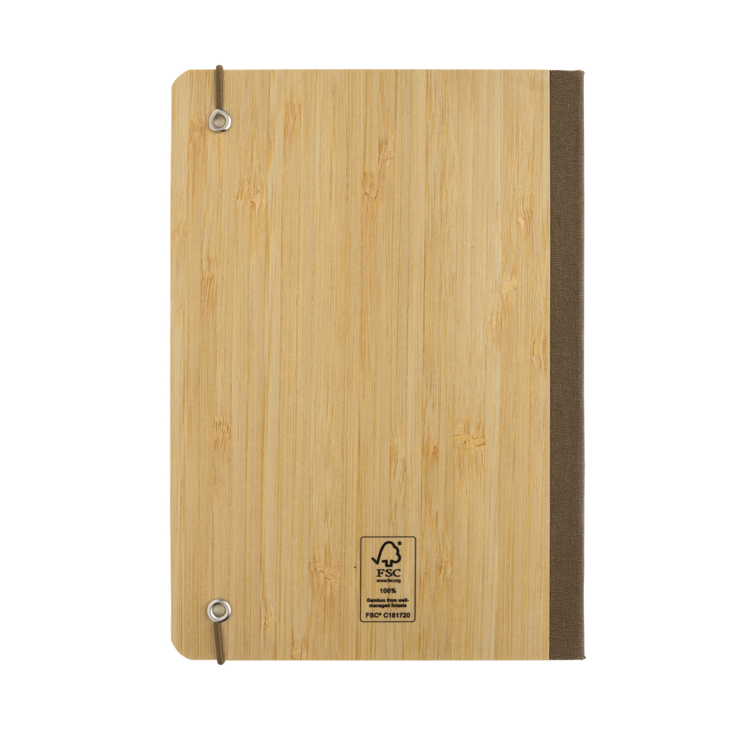Scribe A5 Notizbuch aus Bambus, braun