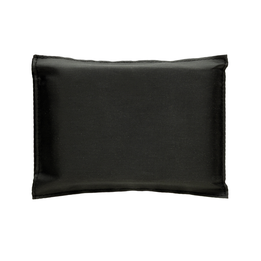 Solra-Rettungsdecke in RCS-Tasche aus recyceltem RPET, schwarz
