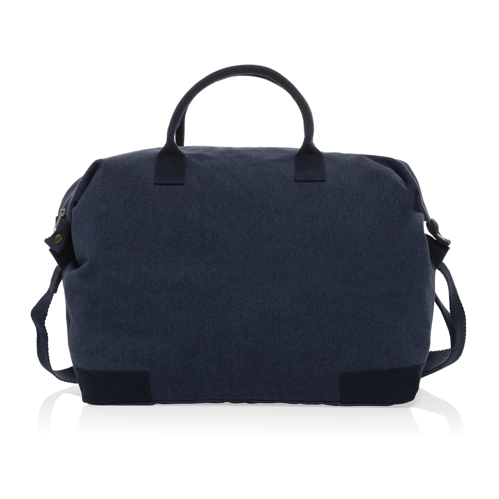 Kezar AWARE™ 500g/m² Wochenendtasche aus recyceltem Canvas, navy blau