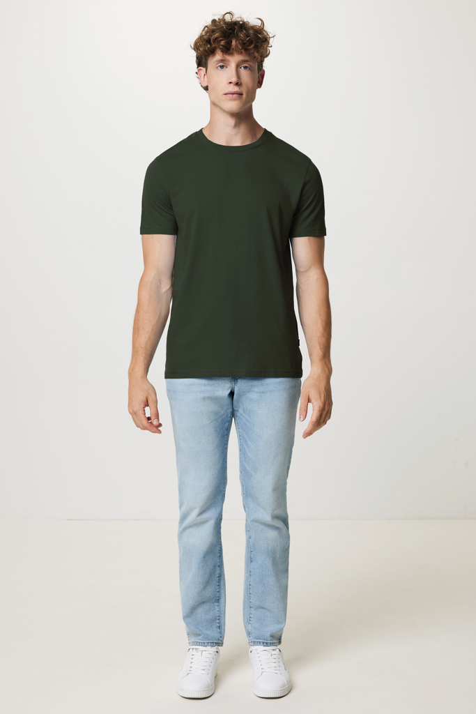 IQONIQ Bryce T-Shirt aus recycelter Baumwolle, khaki L