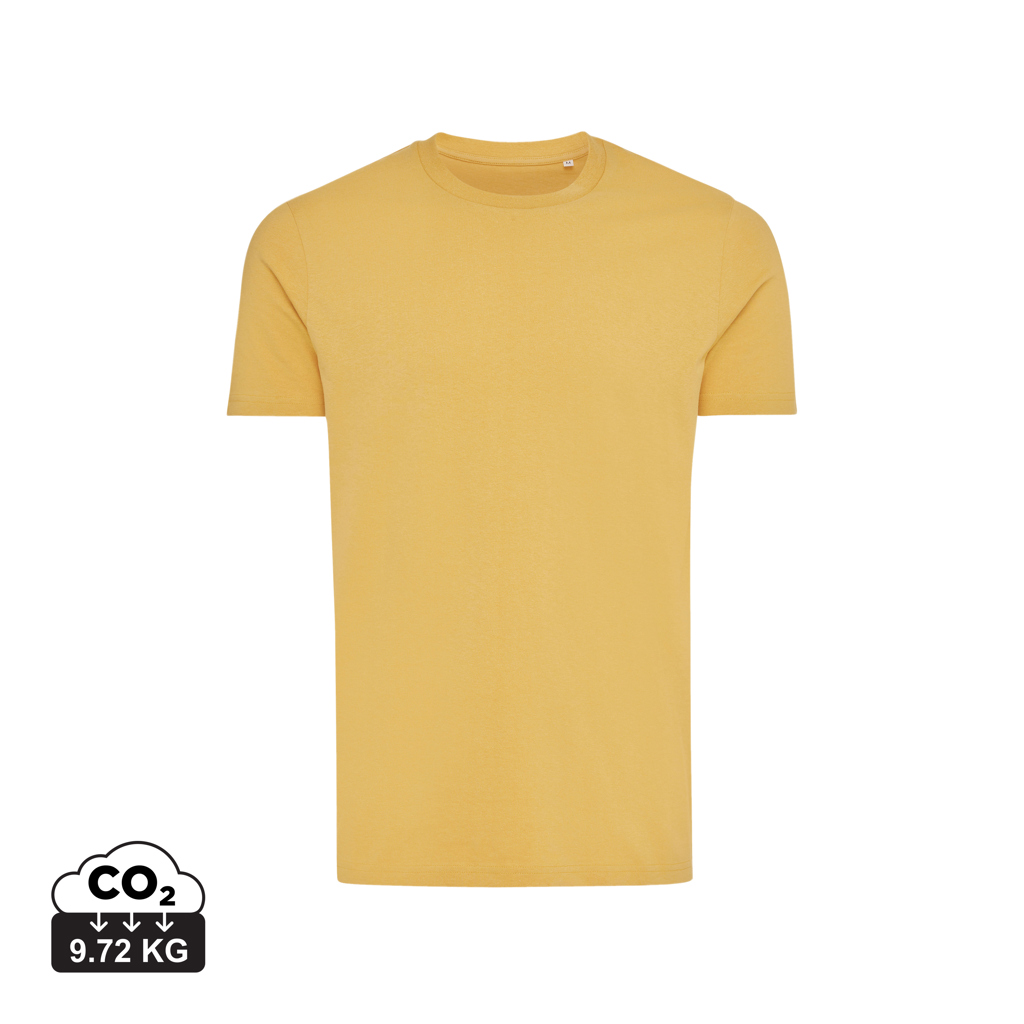 IQONIQ Bryce T-Shirt aus recycelter Baumwolle, ochre yellow XXXL