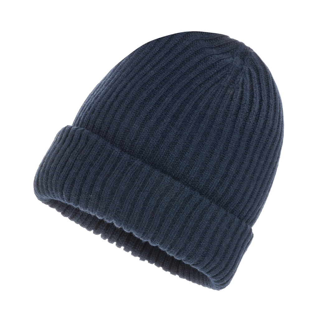 Impact AWARE™ Polylana® doppelt gestrickte Mütze, navy blau
