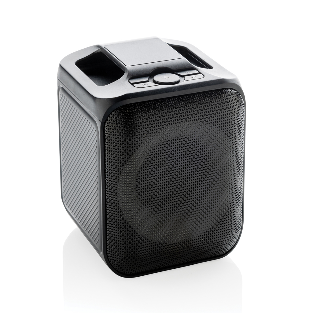 Singvibe Karaoke-Set mit Doppelmikrofon aus RCS rec. ABS, schwarz