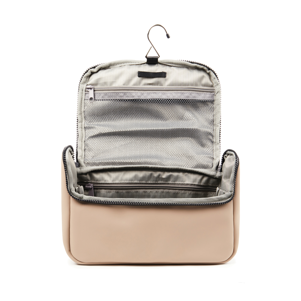 VINGA Baltimore Reise-Kosmetiktasche, greige