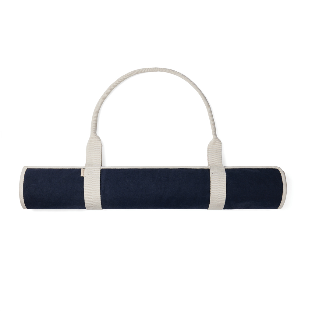 VINGA Volonne AWARE™ Strandmatte aus recyceltem Canvas, blau