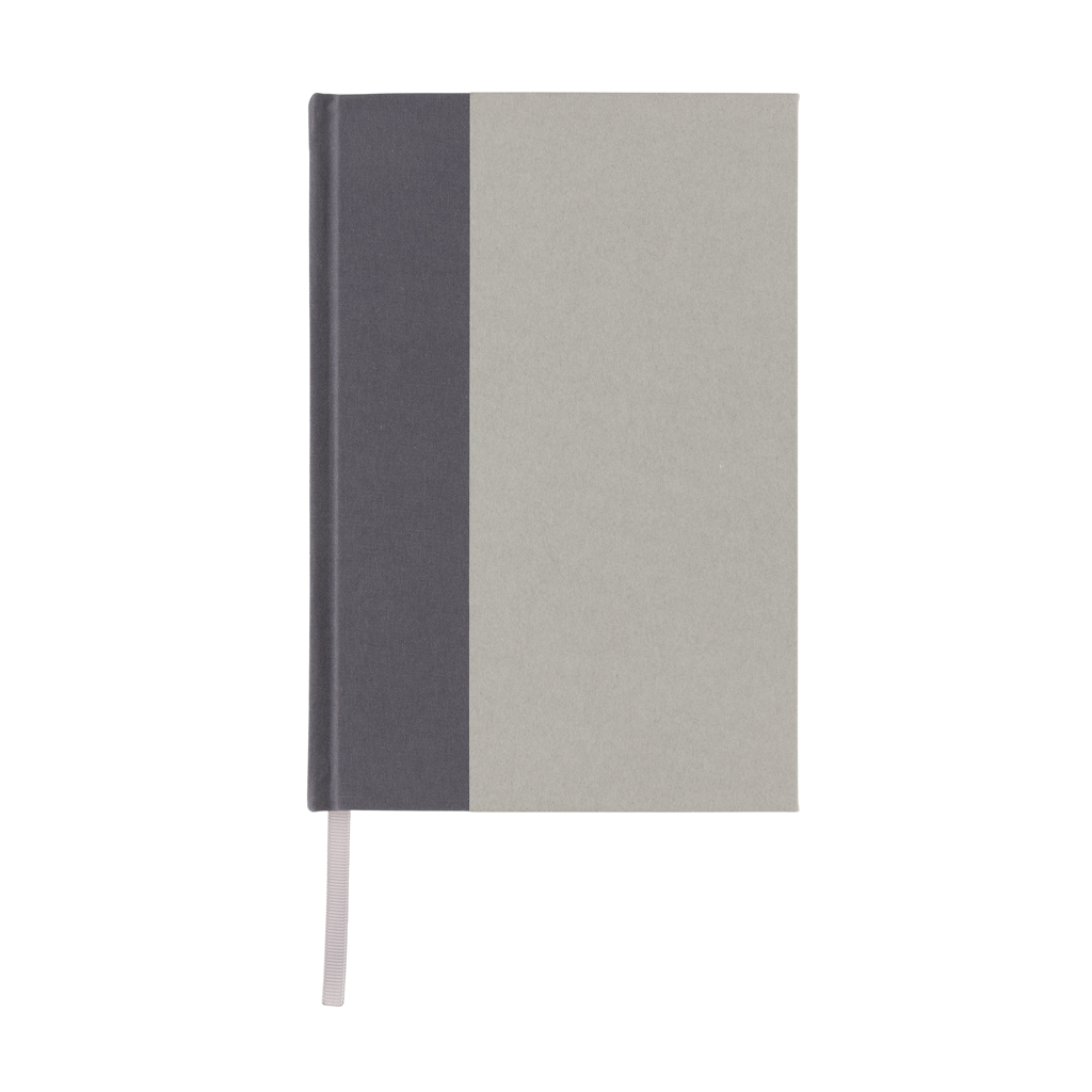 Words GRS zertifiziertes RPET & Kraft Notizbuch A5, grau