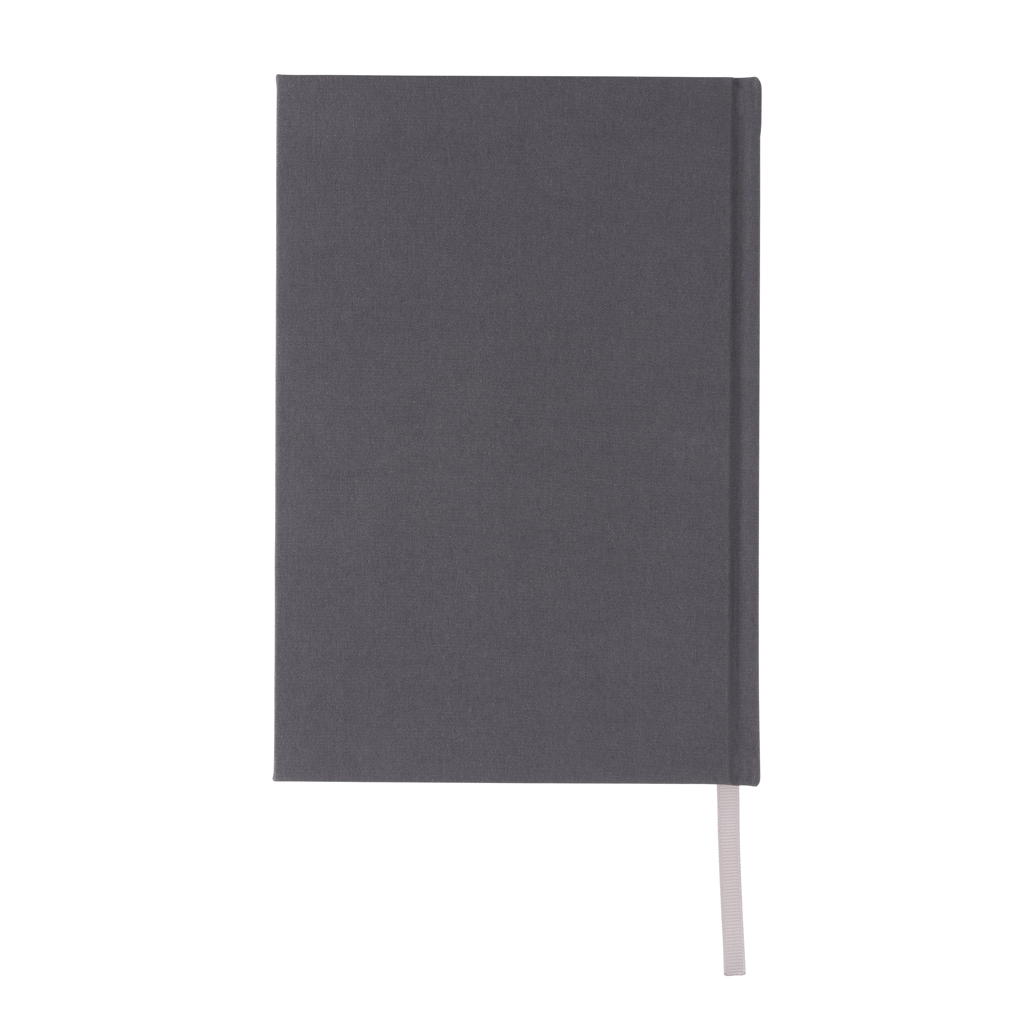 Words GRS zertifiziertes RPET & Kraft Notizbuch A5, grau