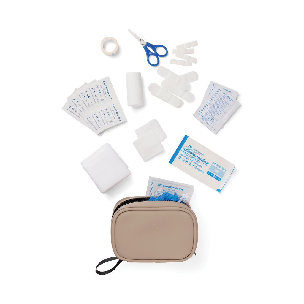 VINGA Baltimore RCS Erste-Hilfe-Set, greige