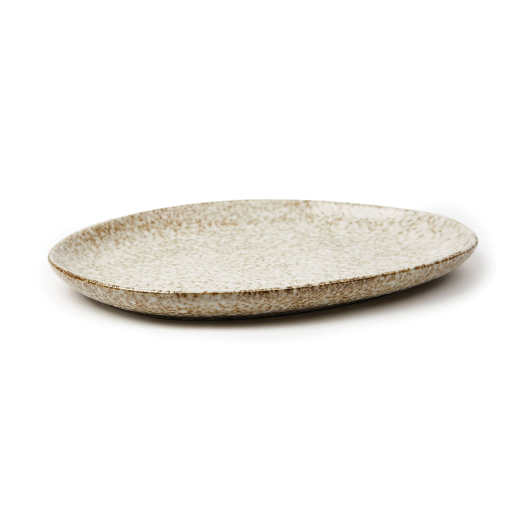 VINGA Nuvem Servierplatte, beige