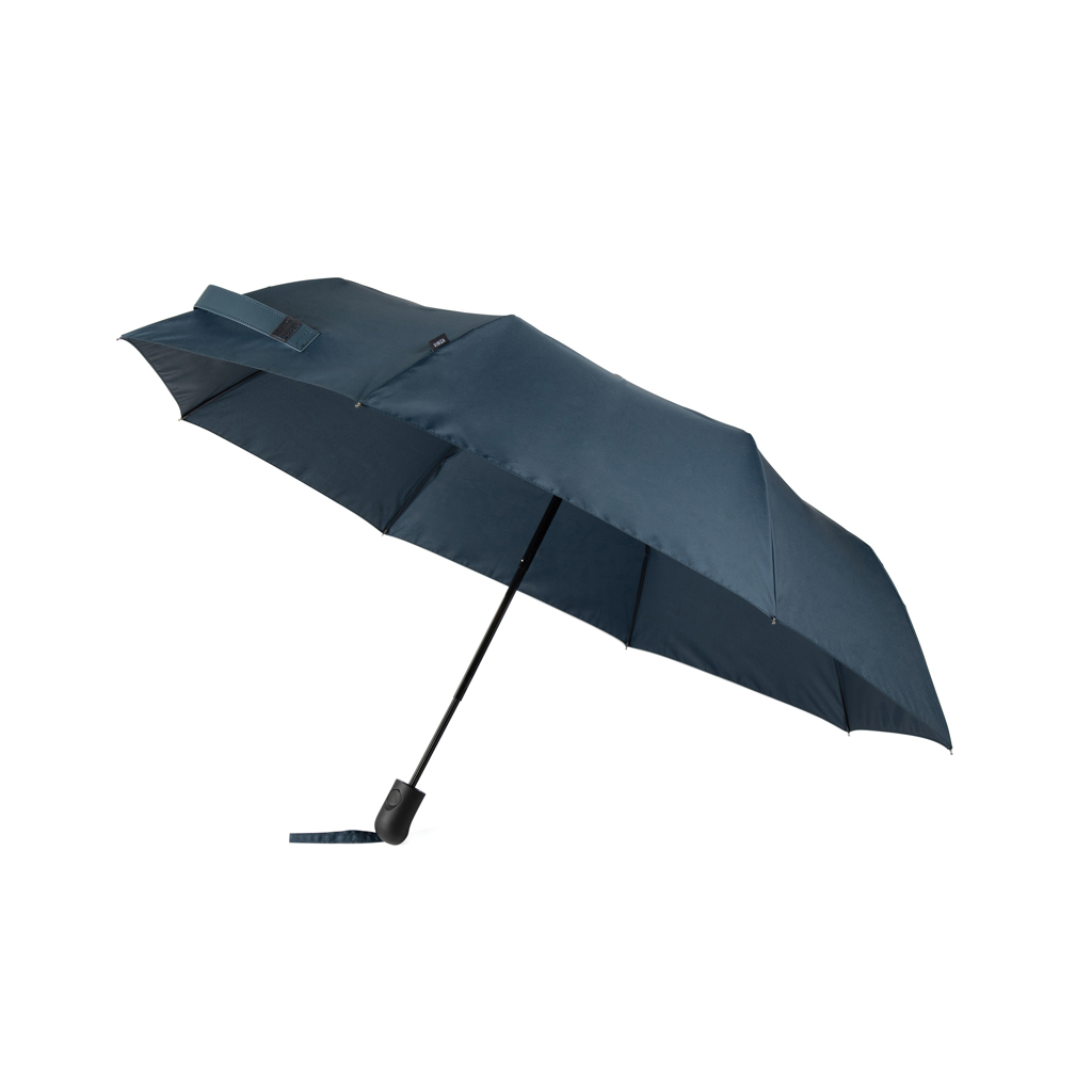 VINGA Baltimore AWARE™ RPET 21“ Regenschirm, navy blau