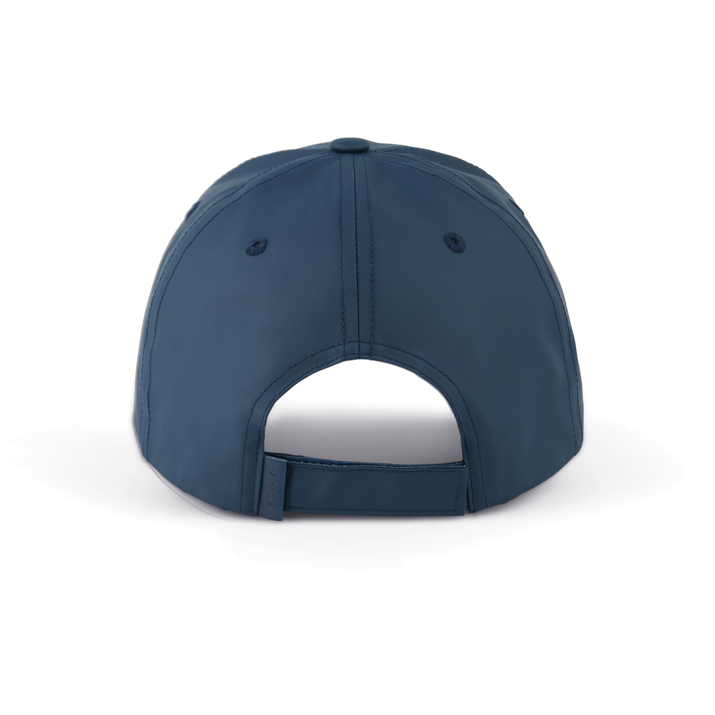 VINGA Baltimore AWARE™ Kappe aus recyceltem PET, navy blau