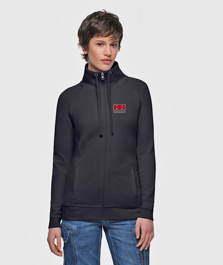 HAKRO Sweat Jacket - Ladies