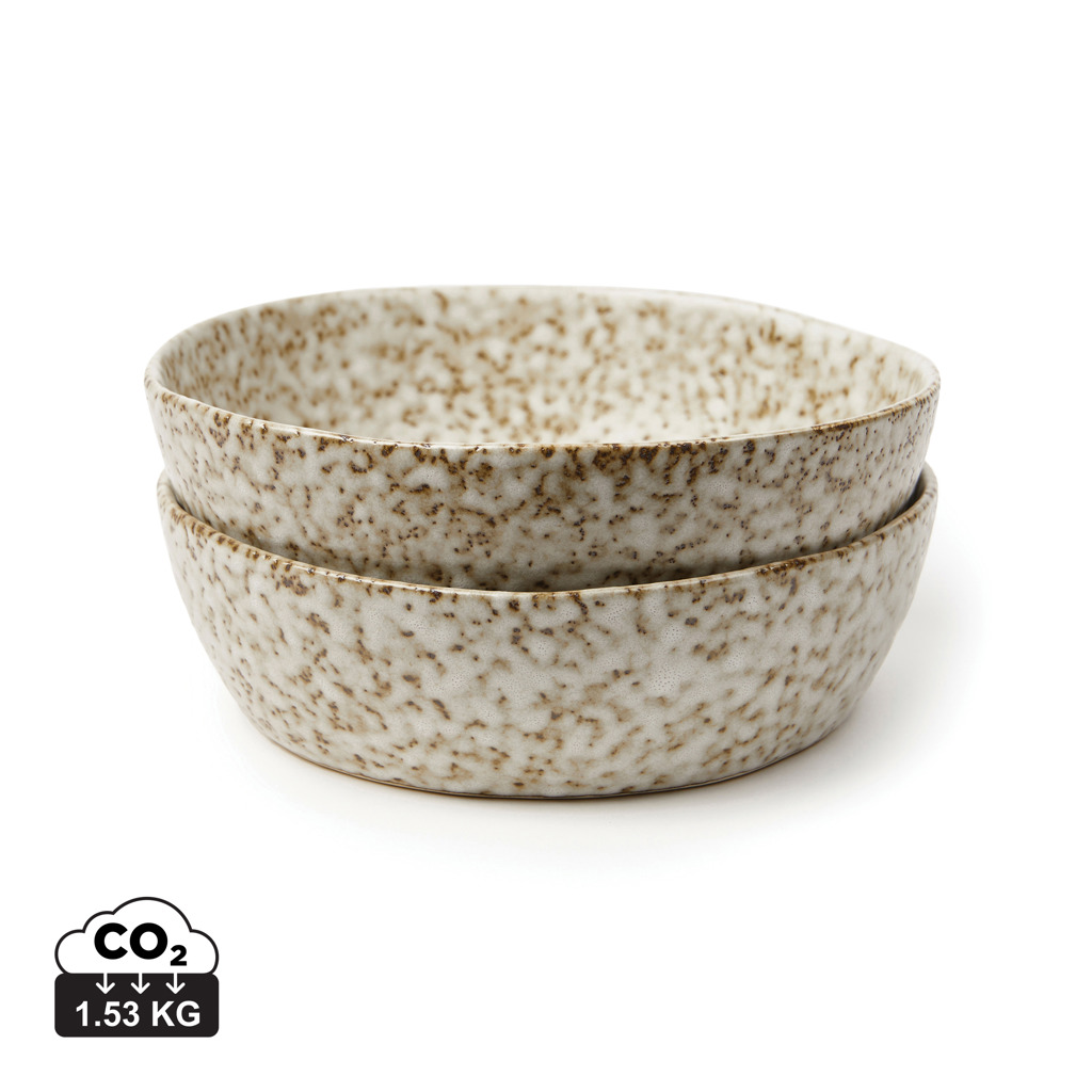 VINGA Nuvem Mini-Bowl, 2er-Set, beige