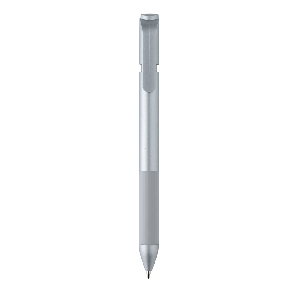TwistLock Stift aus GRS-zertifiziert recyceltem ABS, silber