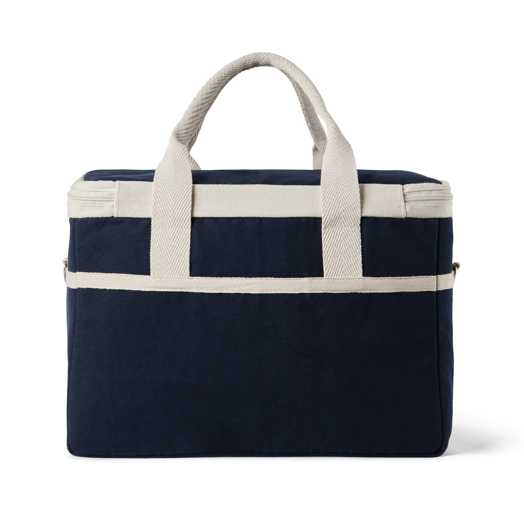 VINGA Volonne AWARE™ Kühlkorb aus recyceltem Canvas, blau