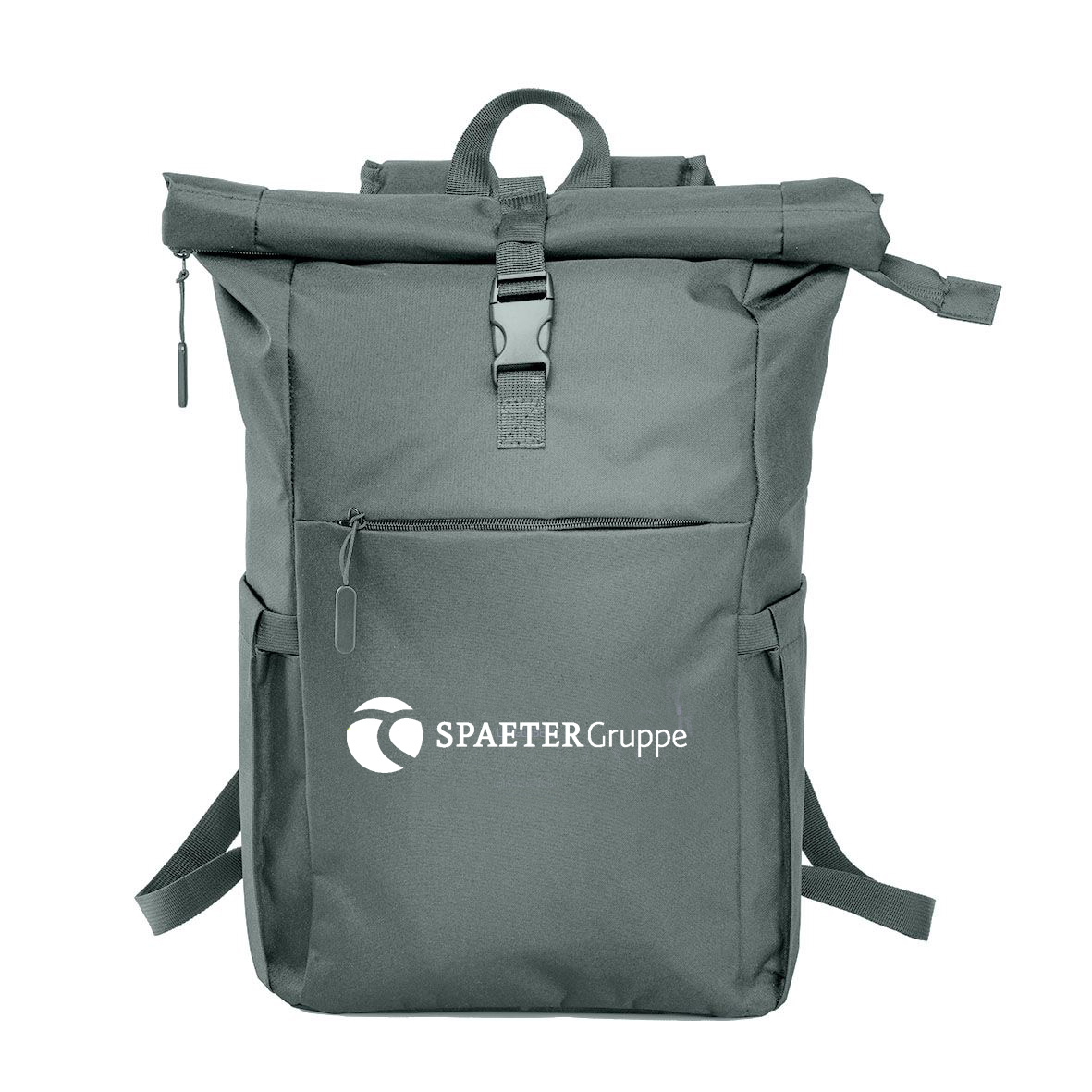 Rollup Rucksack - grau