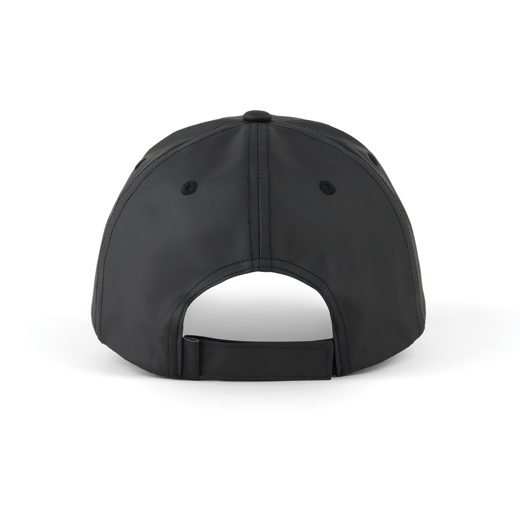 VINGA Baltimore AWARE™ Kappe aus recyceltem PET, schwarz