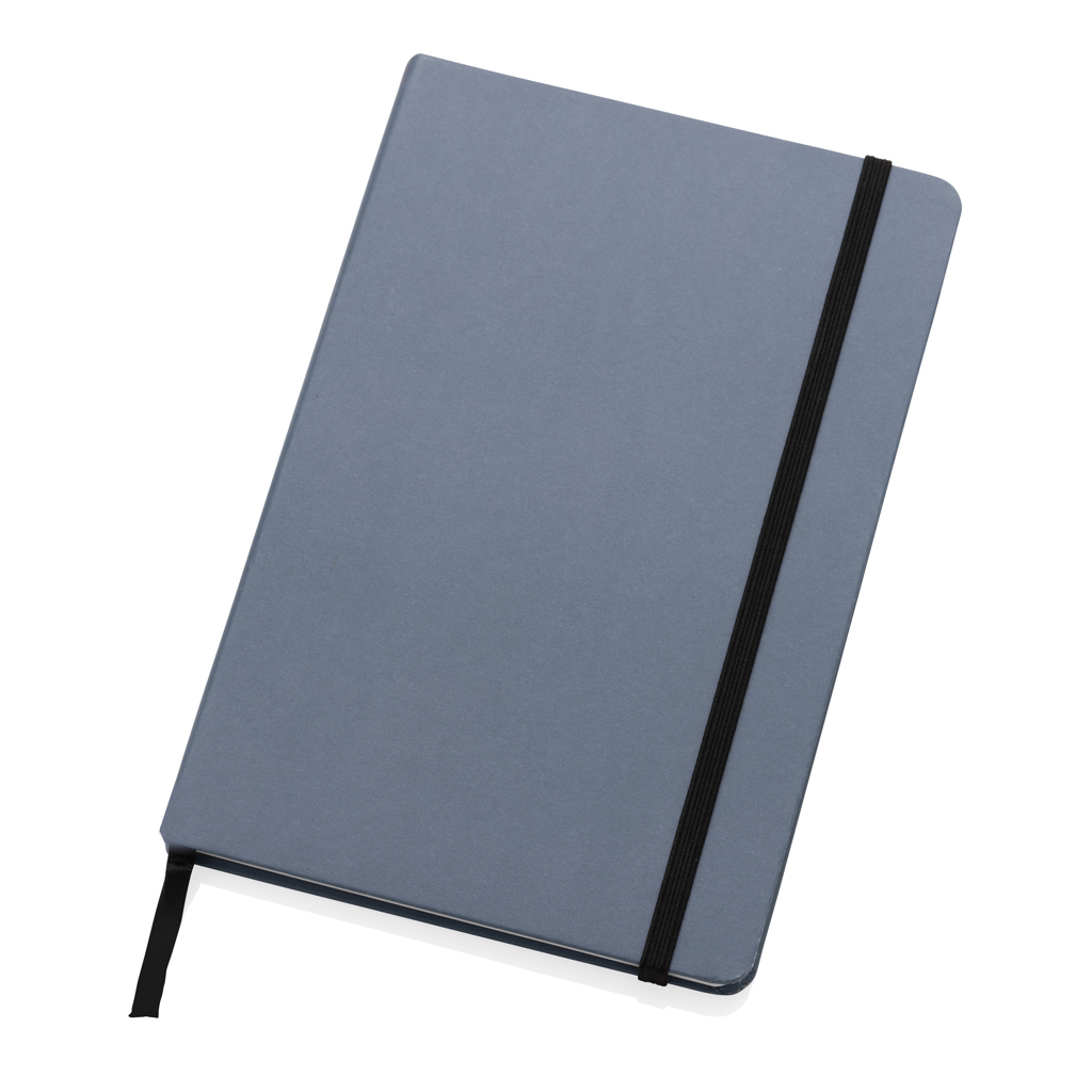 Craftstone A5 Notizbuch aus recycelt. Kraft- und Steinpapier, blau