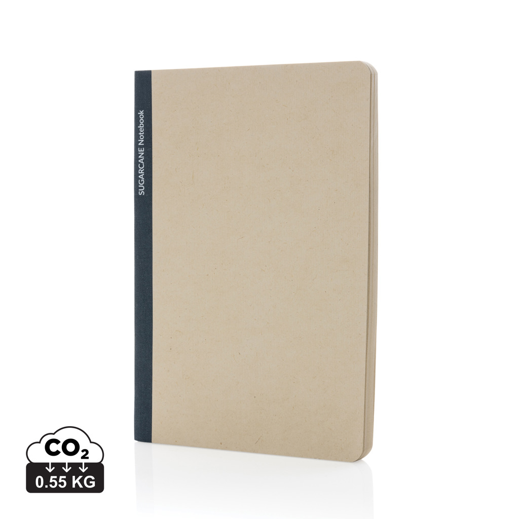 Stylo Bonsucro zertifiziertes Zuckerrohrpapier Notizbuch A5, blau