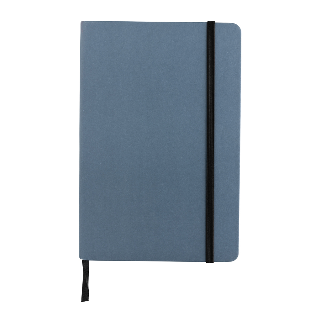 Craftstone A5 Notizbuch aus recycelt. Kraft- und Steinpapier, blau