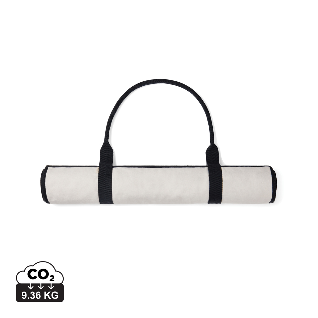 VINGA Volonne AWARE™ Strandmatte aus recyceltem Canvas, off white
