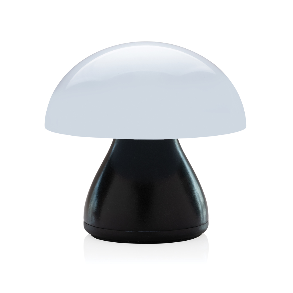 Luming wiederaufladbare USB-Tischlampe aus RCS Kunststoff, schwarz
