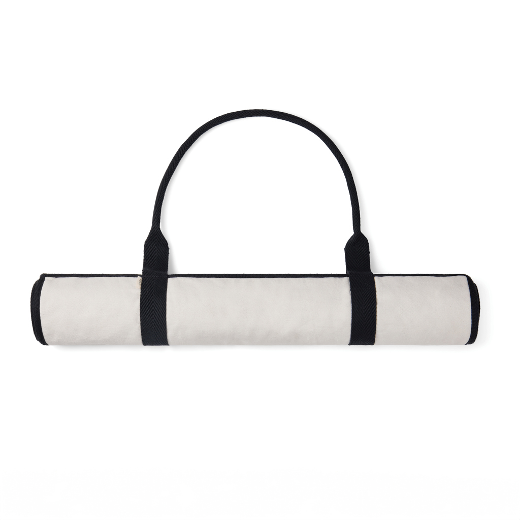 VINGA Volonne AWARE™ Strandmatte aus recyceltem Canvas, off white