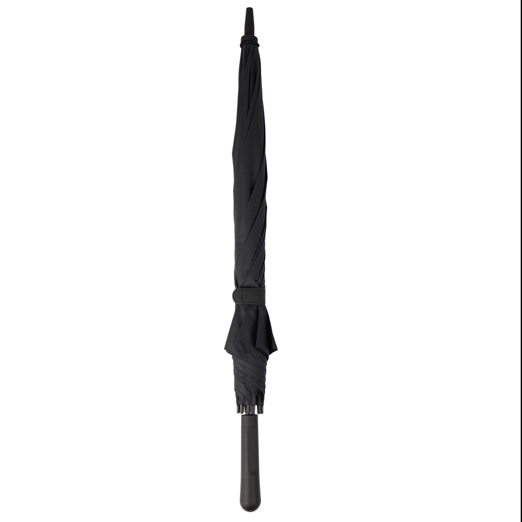 VINGA Baltimore AWARE™ RPET 23“ Regenschirm, schwarz