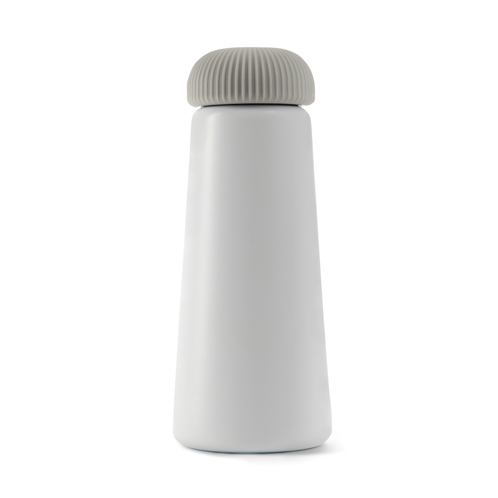 VINGA Erie 450ml Vakuumflasche aus RCS recyceltem Stahl, weiß