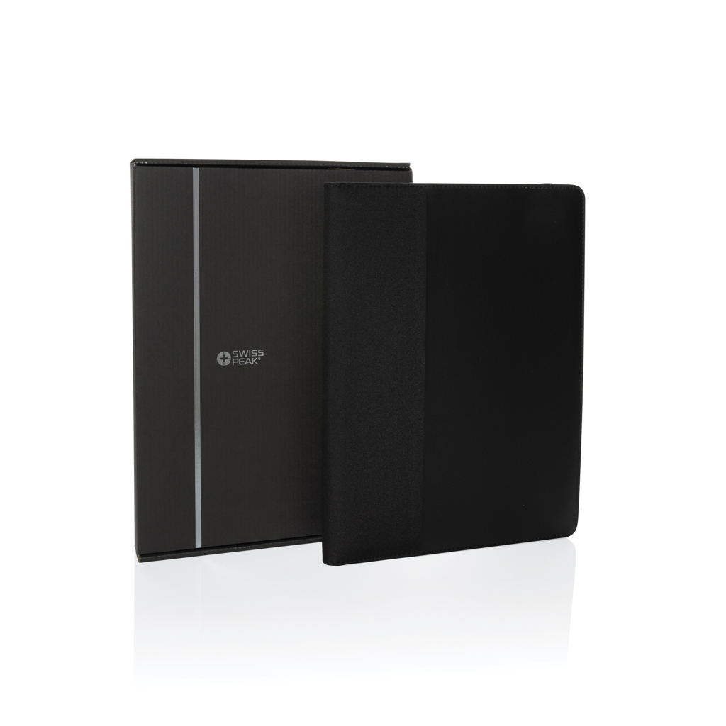 Swiss Peak Script AWARE™ A4 Portfolio, schwarz