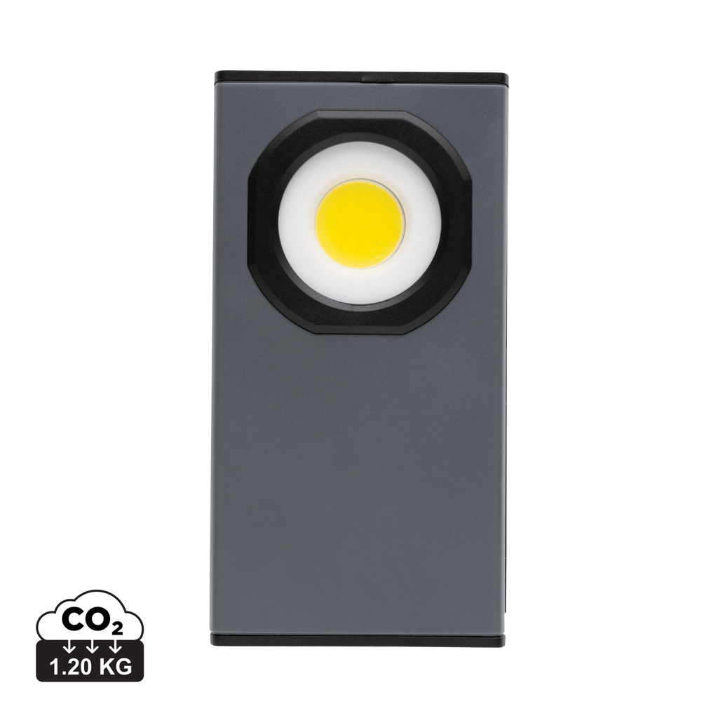 Gear X USB-Taschenlampe aus RCS rKunststoff mit 260 Lumen, grau