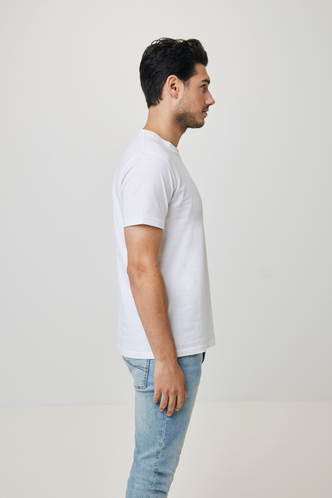IQONIQ Bryce T-Shirt aus recycelter Baumwolle, recycled white L