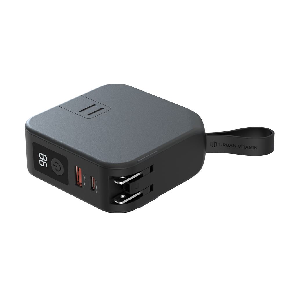Urban Vitamin Saratoga 5-in-1 universal Charger, schwarz