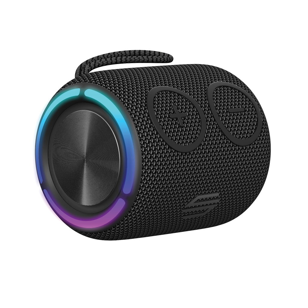Urban Vitamin Palmdale 16W IPX 7 Speaker aus RCS rPlastik, schwarz