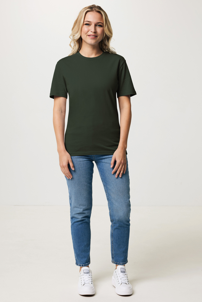 IQONIQ Bryce T-Shirt aus recycelter Baumwolle, khaki L