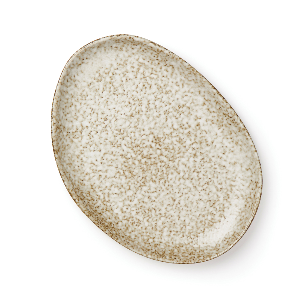 VINGA Nuvem Servierplatte, beige