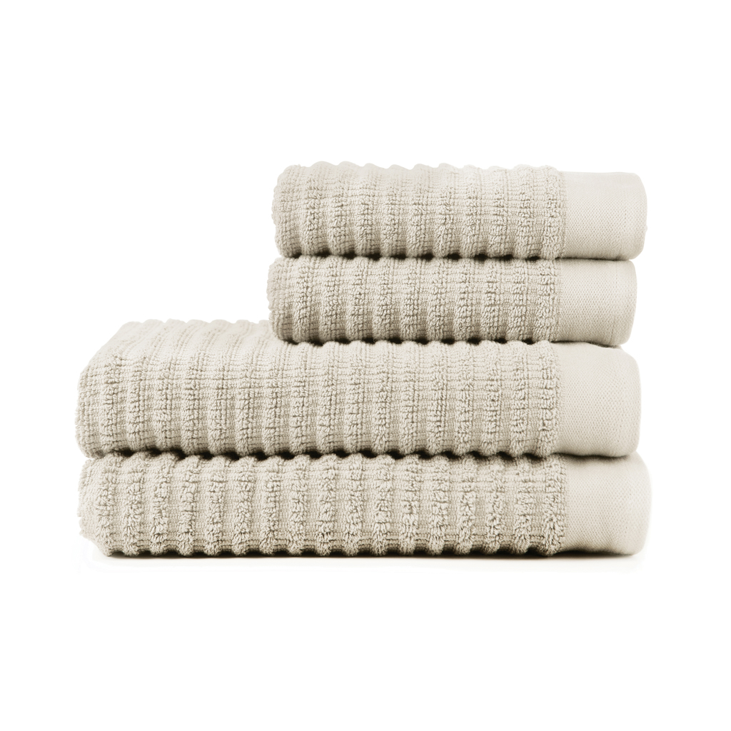 VINGA Landro 500gr/m² Handtuch, 4er Set, off white
