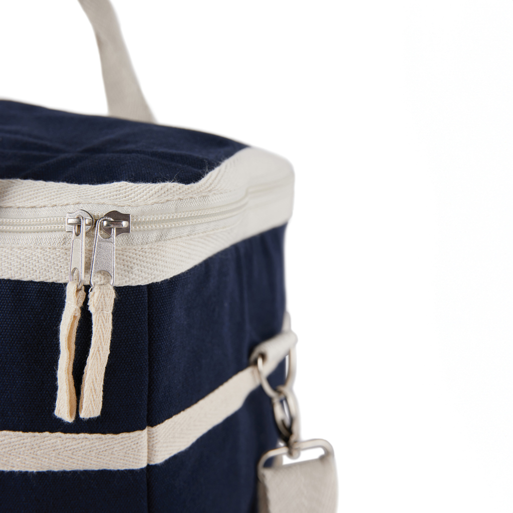 VINGA Volonne AWARE™ Kühlkorb aus recyceltem Canvas, blau