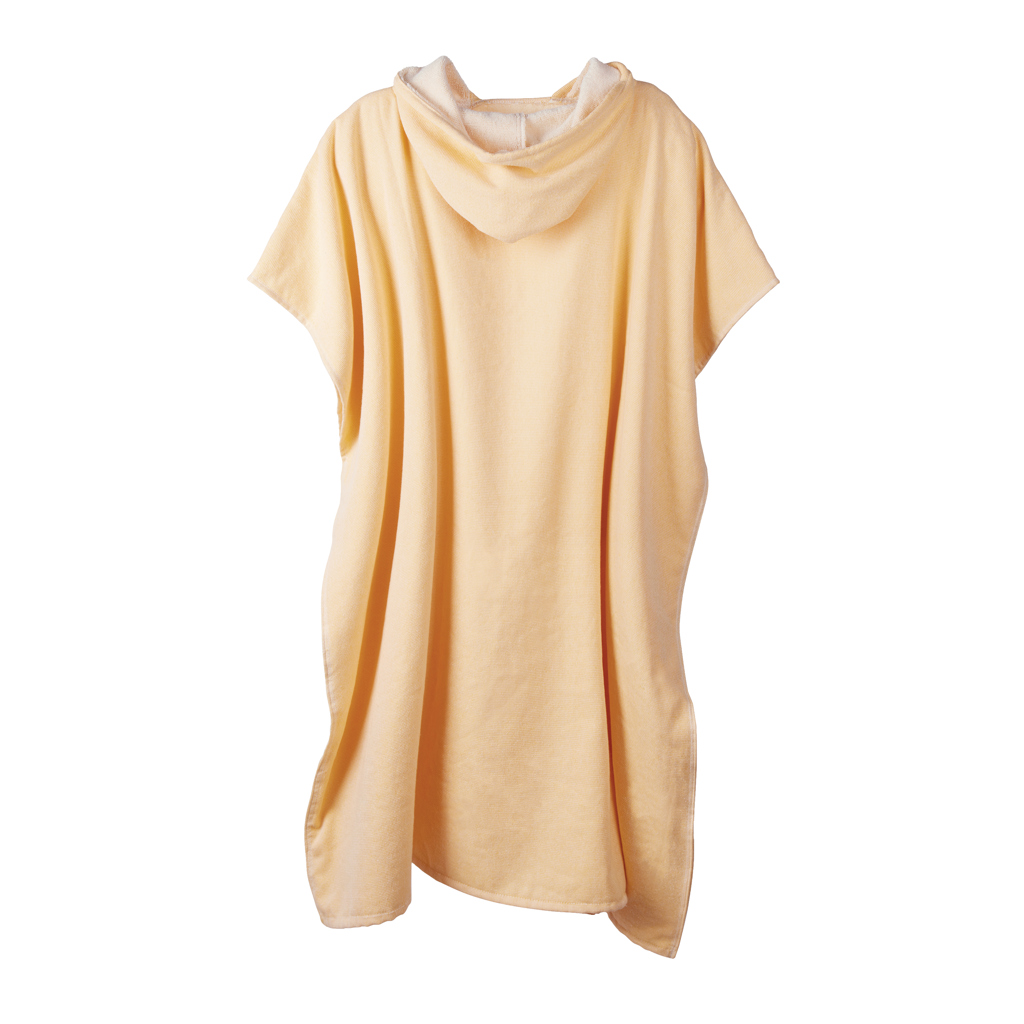 VINGA Tolo Hamam Frottee Strandponcho, gelb