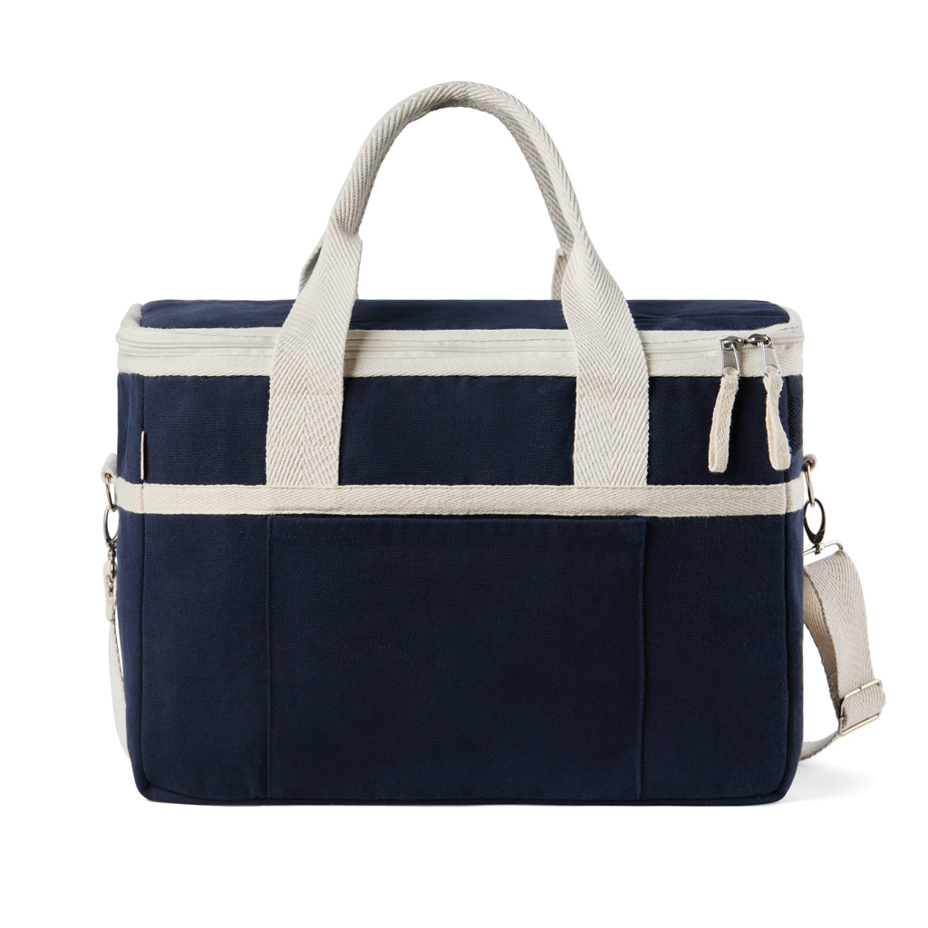 VINGA Volonne AWARE™ Kühlkorb aus recyceltem Canvas, blau