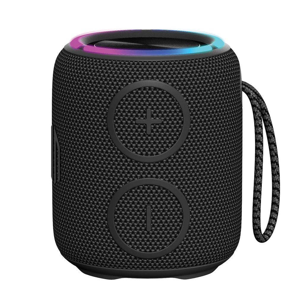 Urban Vitamin Palmdale 16W IPX 7 Speaker aus RCS rPlastik, schwarz