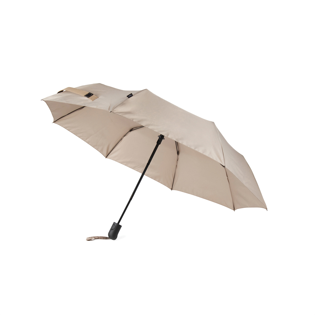 VINGA Baltimore AWARE™ RPET 21“ Regenschirm, greige