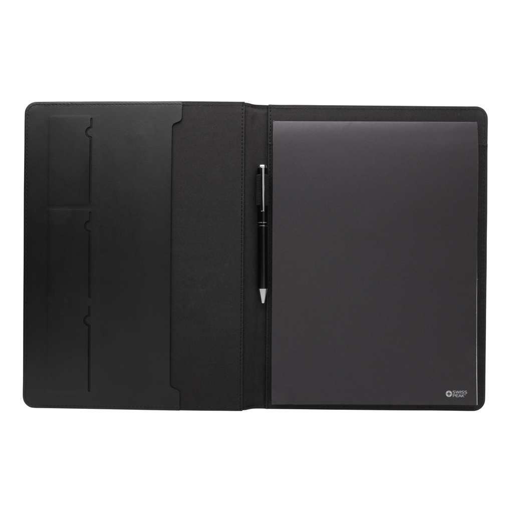 Swiss Peak Script AWARE™ A4 Portfolio, schwarz