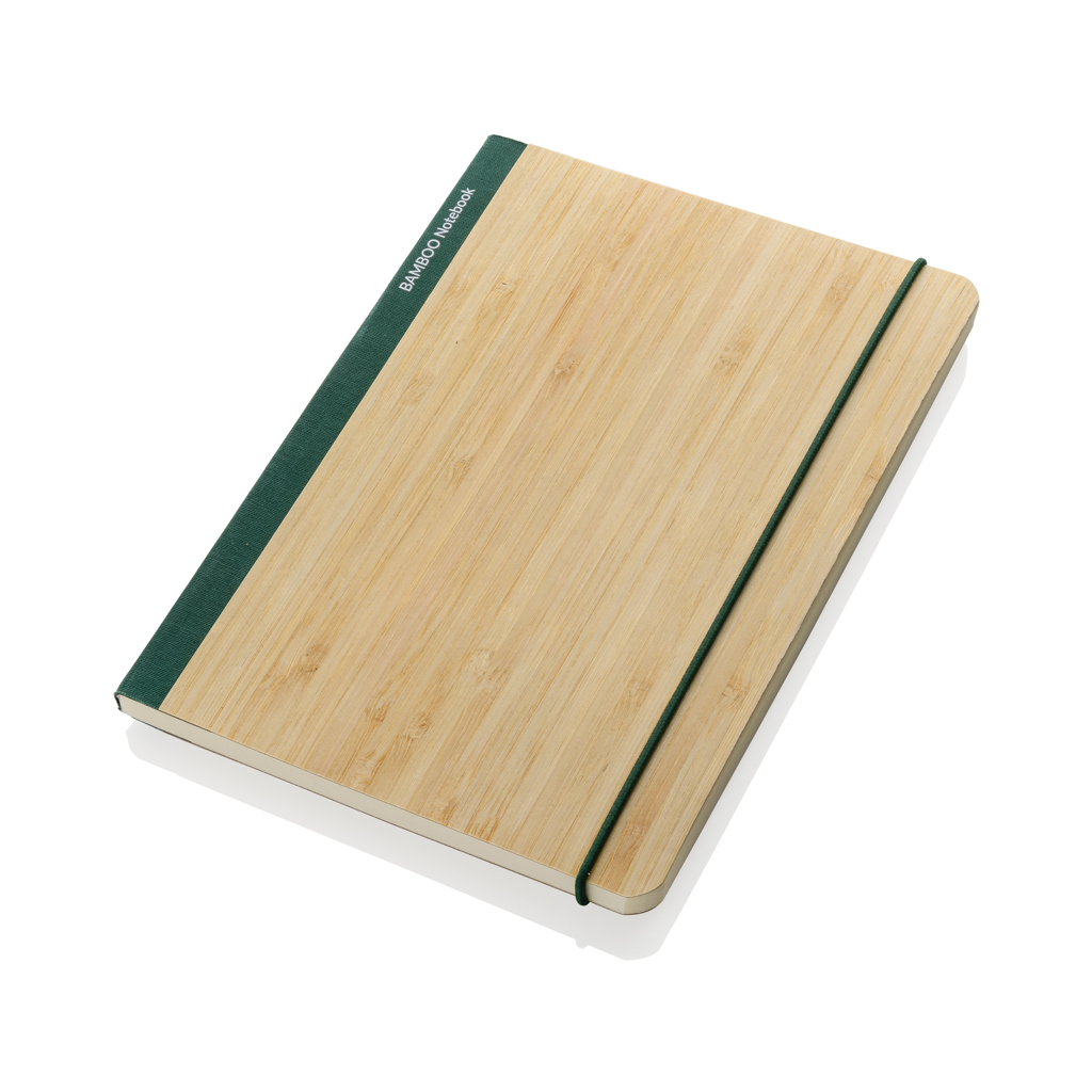 Scribe A5 Notizbuch aus Bambus, grün