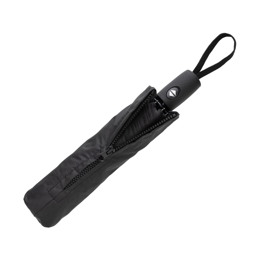 Swiss Peak Vito Aware™ RPET 21` Schirm mit auto open/close, schwarz