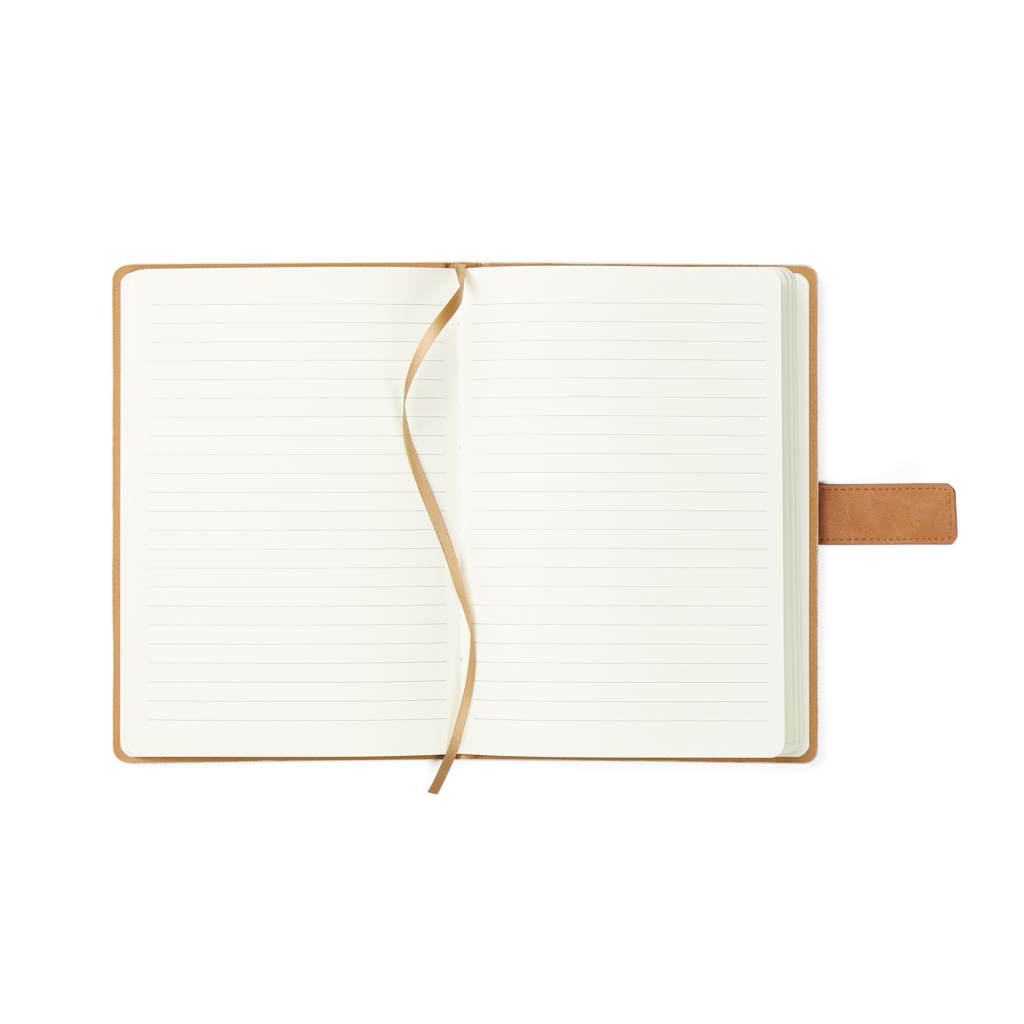 VINGA Bosler Notizbuch aus RCS recyceltem Papier, schwarz