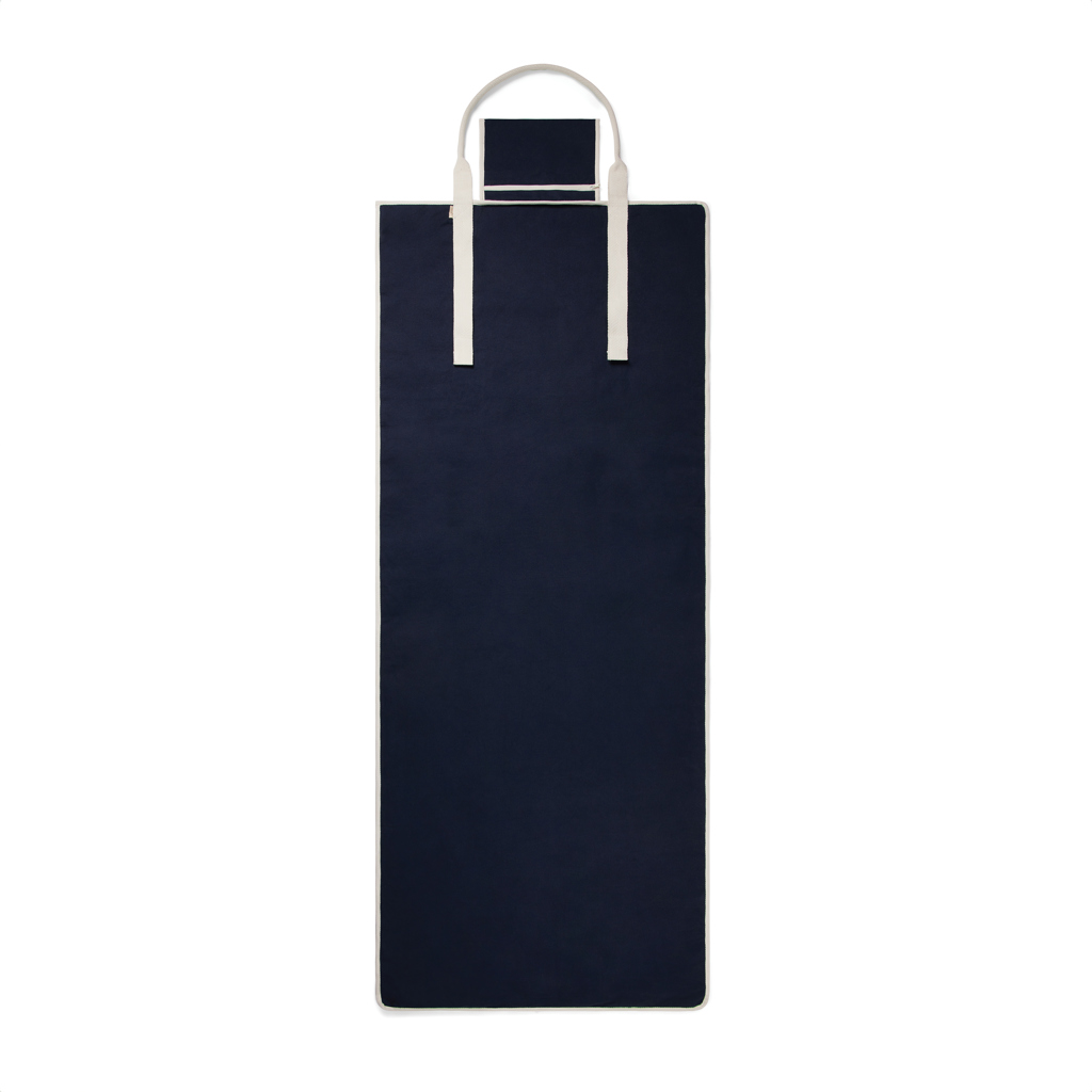VINGA Volonne AWARE™ Strandmatte aus recyceltem Canvas, blau