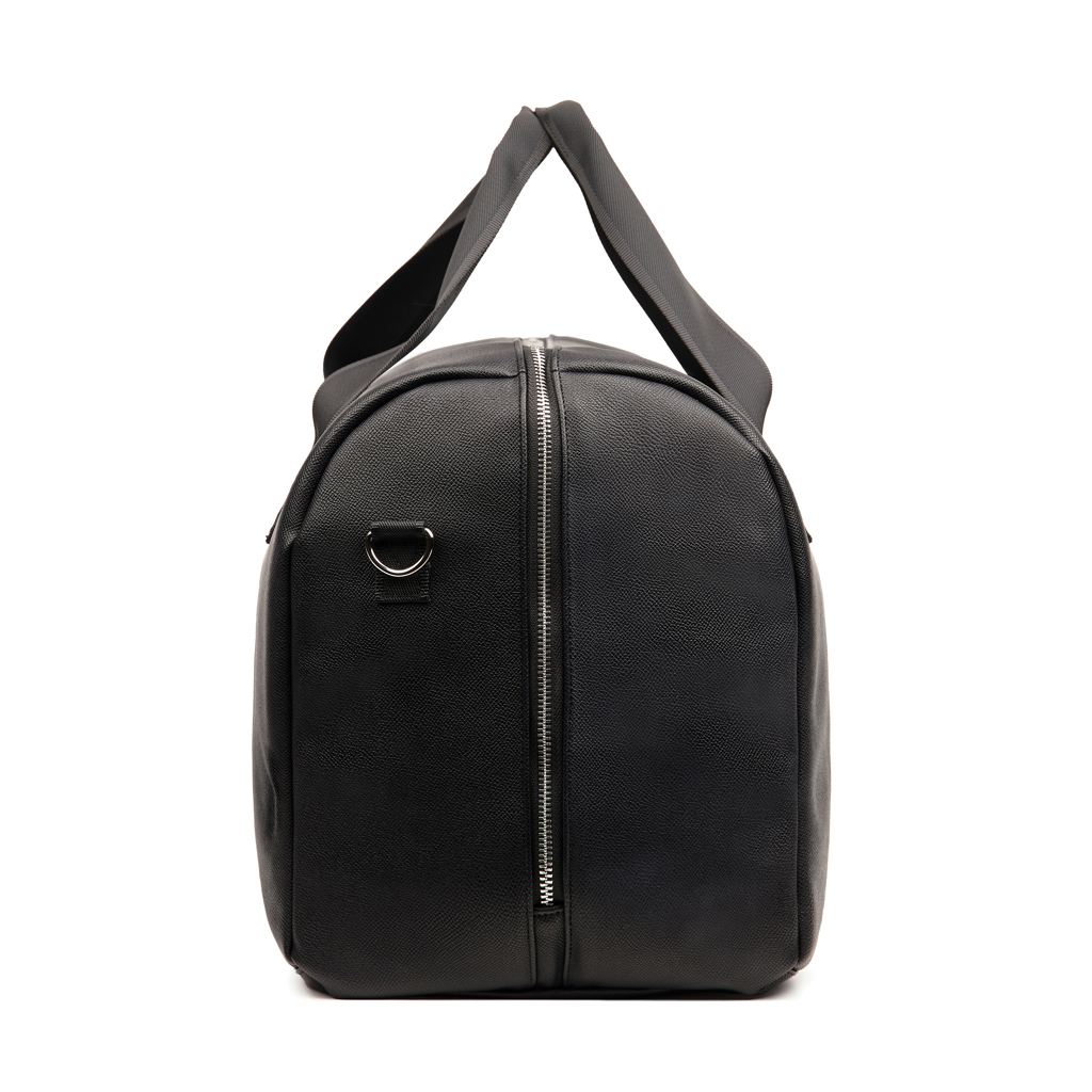 VINGA Bermond Wochenendtasche aus RCS recyceltem PU, schwarz